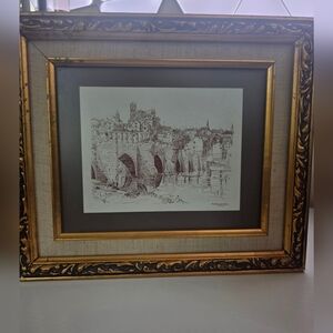 Pont Saint-Étienne, a medieval bridge over the Vienne river|James Dwayer| Art